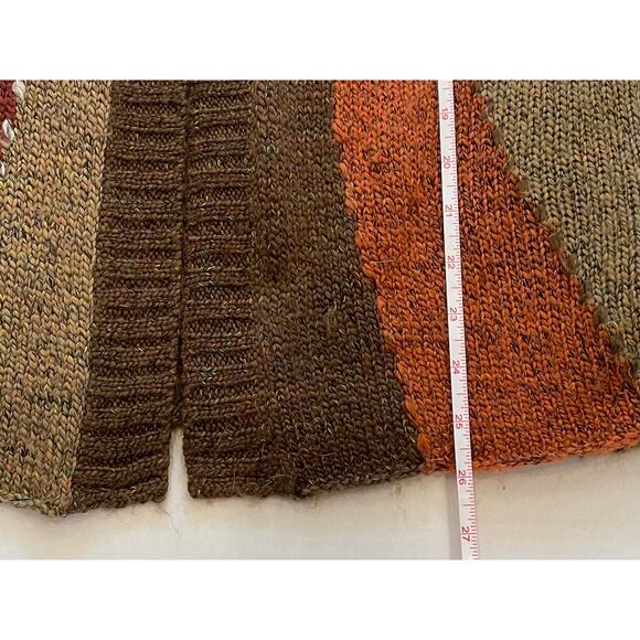 Alfred Dunner Fall Colors Long Cardigan Sweater Coat, 3 Button, Size M - Picture 10 of 10